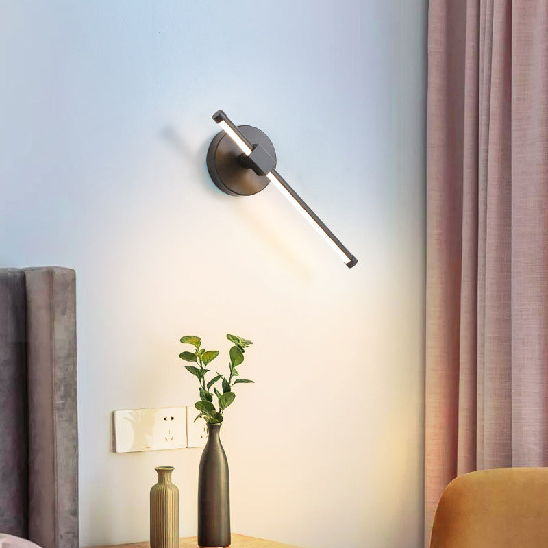 Rynx | Simple Stick Shaped LED Wall Light Acrylic Living Room Wall Lamp Fixture