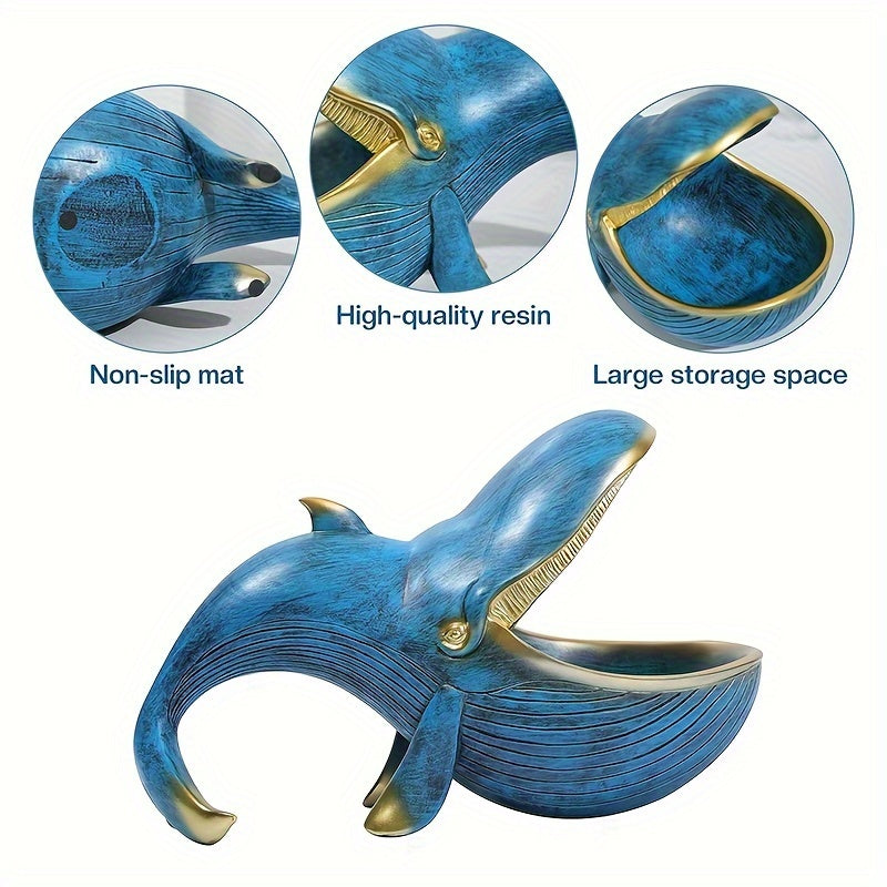Rynx | WhaleBox - Whale-shaped Harse Candy box for Keys & Decoration
