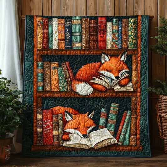 Rynx | Fox Bookshelf Quilt
