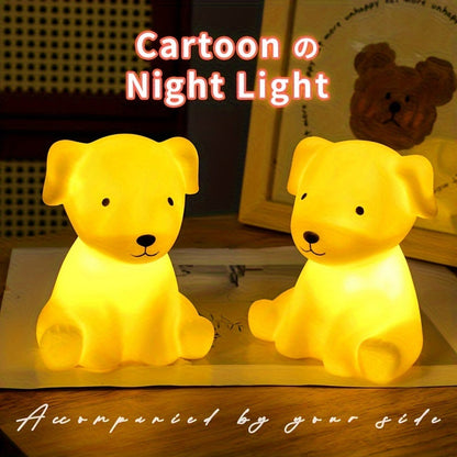 Rynx | PuppyGlow - Cute Cartoon Dog Lamp with Warm Light for Room Decoration