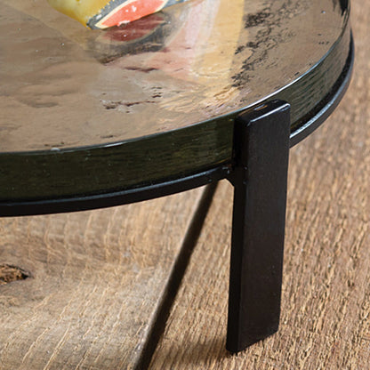 Rynx | Blocked glass dessert stand