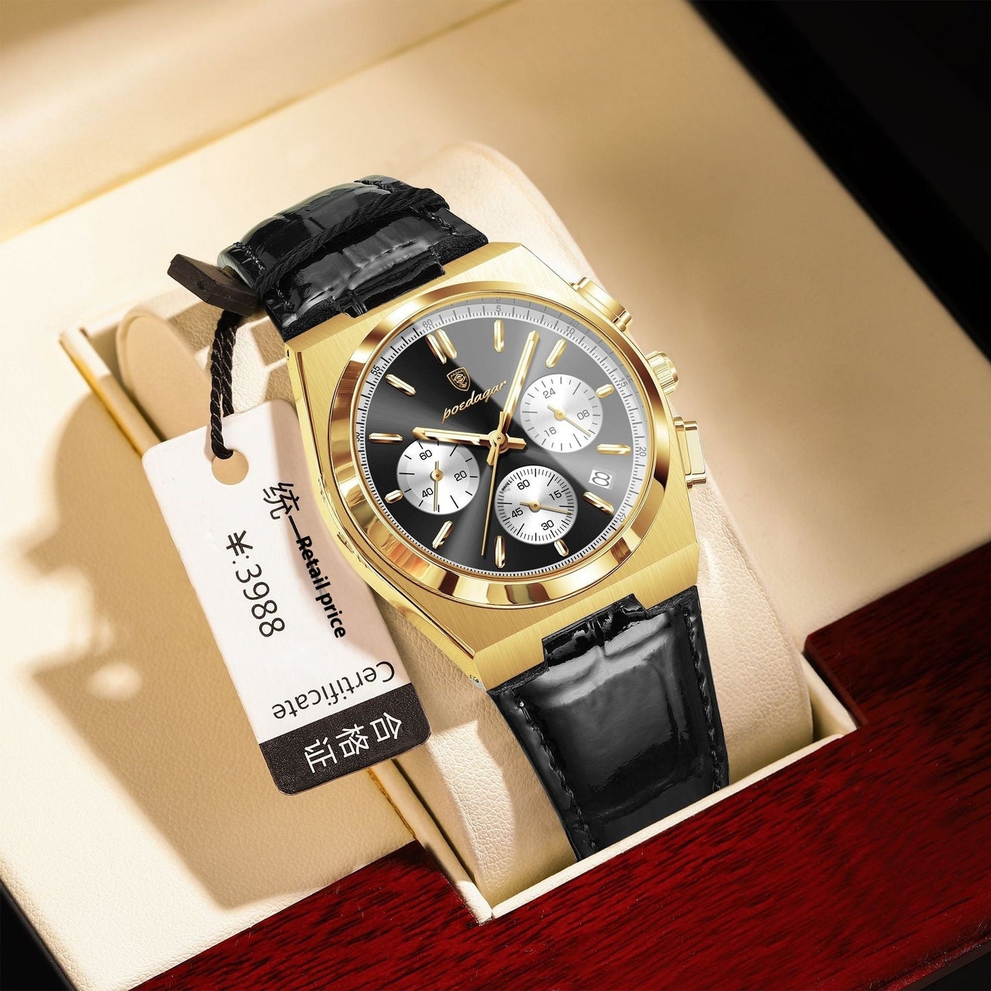 Rynx | New Multi-functional Men's Watch Belt Ultra-thin Quartz Watch