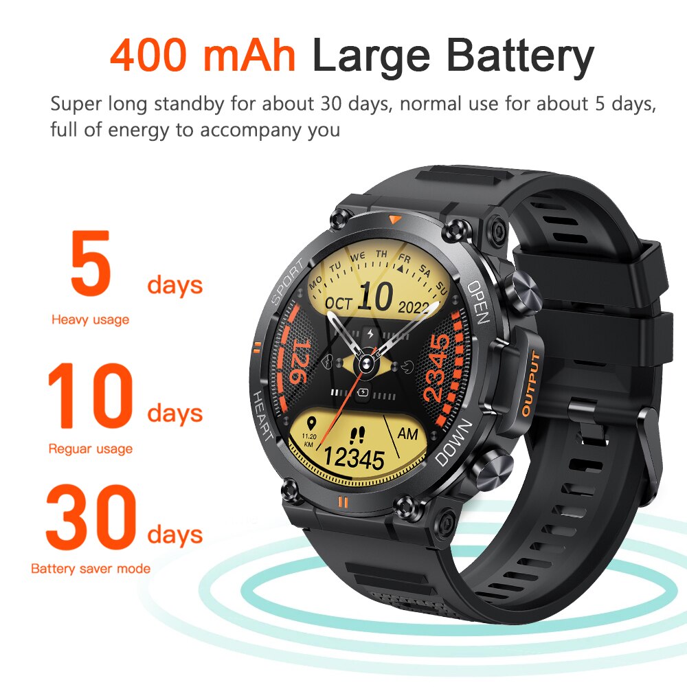 Rynx | 1.39" HD Touchscreen Smartwatch