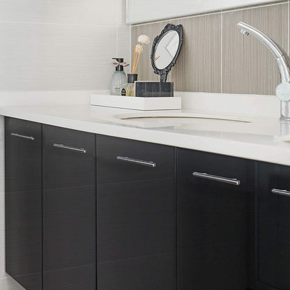 Rynx | Brushed Nickel Modern Stainless Steel Drawer Hardware T-Bar Handles