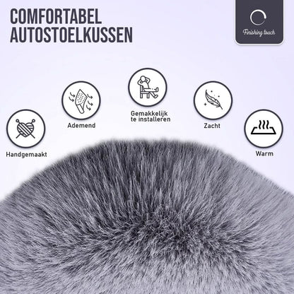 Rynx | Plush Car Seat Cushion