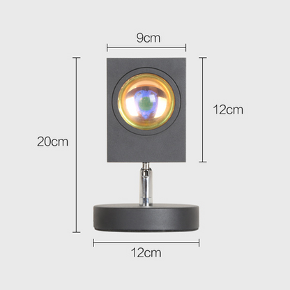 Rynx | LuminousGlow - Vintage Sunset Table Lamp