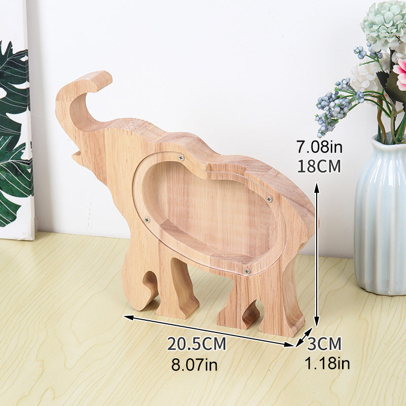 Rynx | Wooden Animal Savings Bank