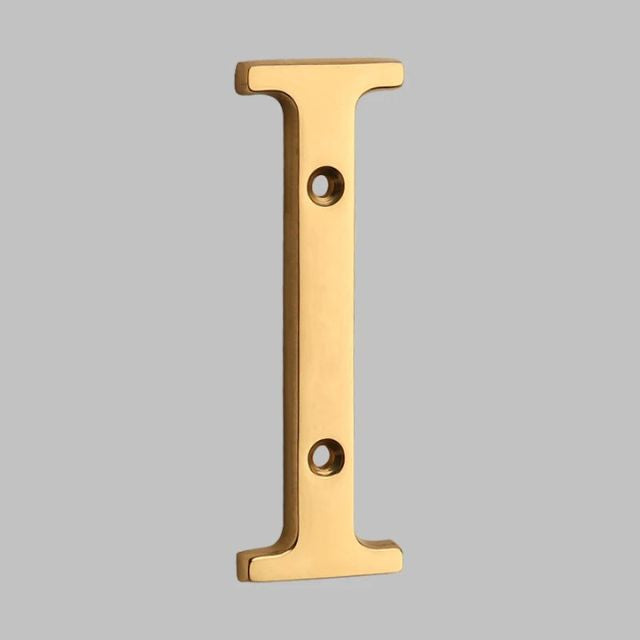 Rynx | Traditional house numbers made of solid brass