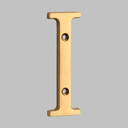 Rynx | Traditional house numbers made of solid brass