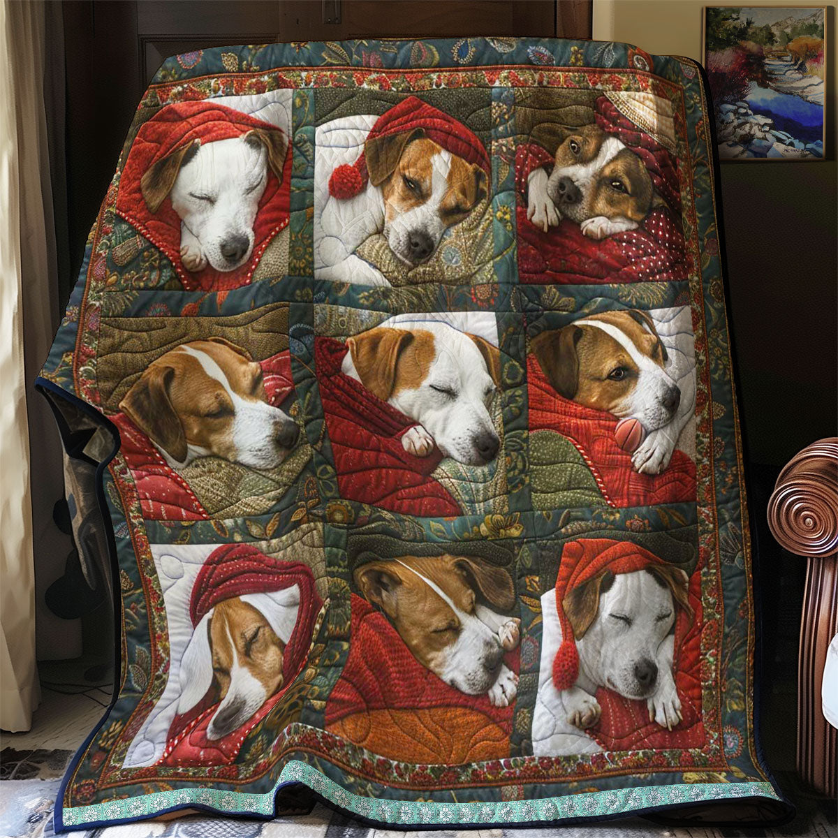 Rynx | Jack Russell Sleeping Blanket