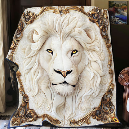 Rynx | Royal White Lion Quilt