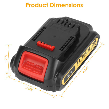 Rynx | 20V Replacement Battery Compatible with Dewalt DCB
