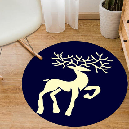 Rynx | Aesthetics Animal Pattern Carpet Multifunctional Colorful Cartoon Carpet Polyester Machine Washable Non-Slip Back Pet-Friendly Carpet for Children's Room