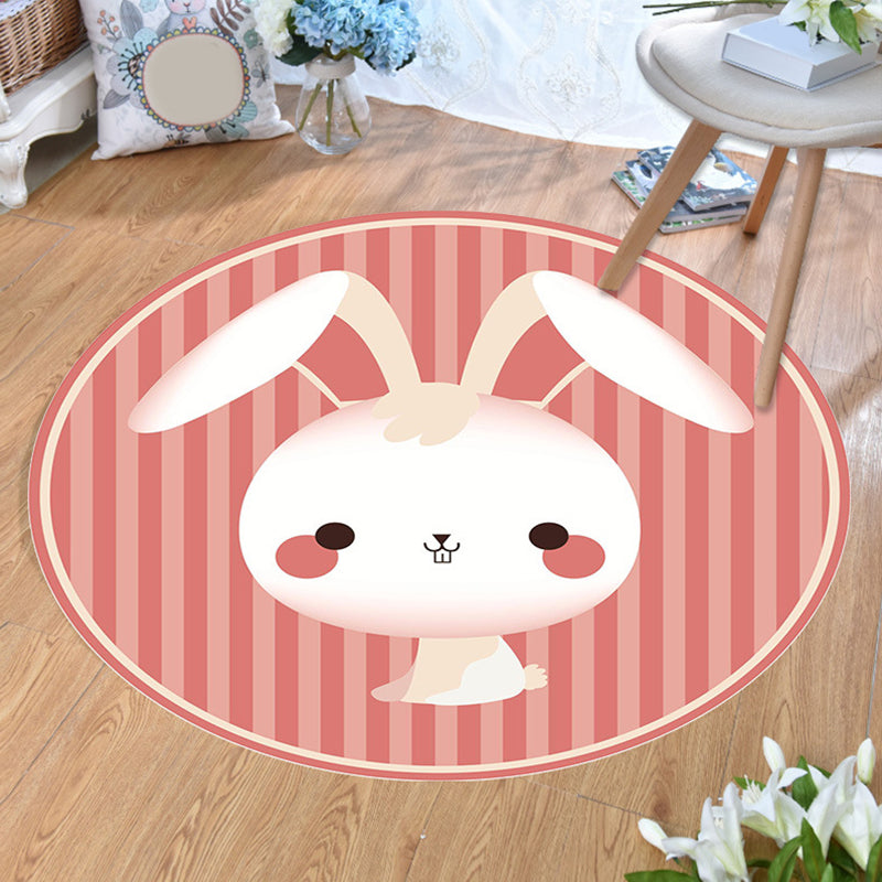 Rynx | Aesthetics Animal Pattern Carpet Multifunctional Colorful Cartoon Carpet Polyester Machine Washable Non-Slip Back Pet-Friendly Carpet for Children's Room