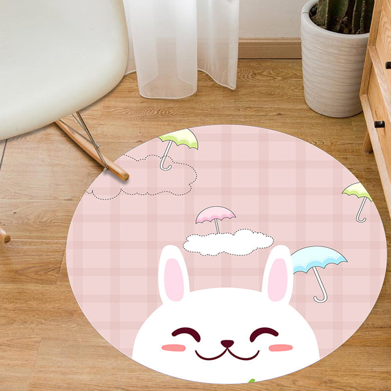 Rynx | Aesthetics Animal Pattern Carpet Multifunctional Colorful Cartoon Carpet Polyester Machine Washable Non-Slip Back Pet-Friendly Carpet for Children's Room