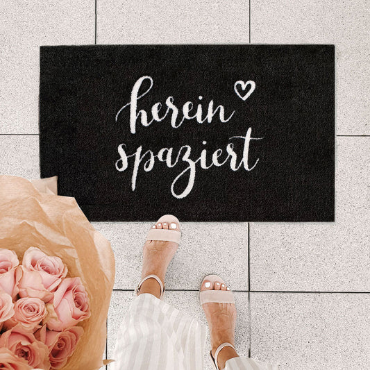 Rynx | Doormat Welcome black