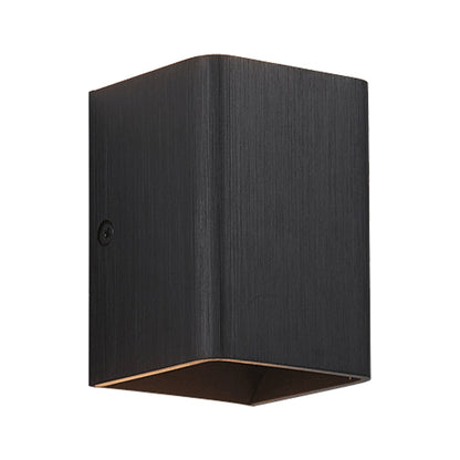 Rynx | Cubist Metal Up and Down Wall Lamp Contemporary Bronze/Gold/White LED Wall Light for Living Room