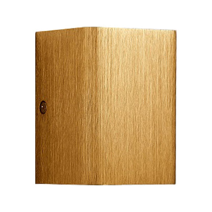Rynx | Cubist Metal Up and Down Wall Lamp Contemporary Bronze/Gold/White LED Wall Light for Living Room