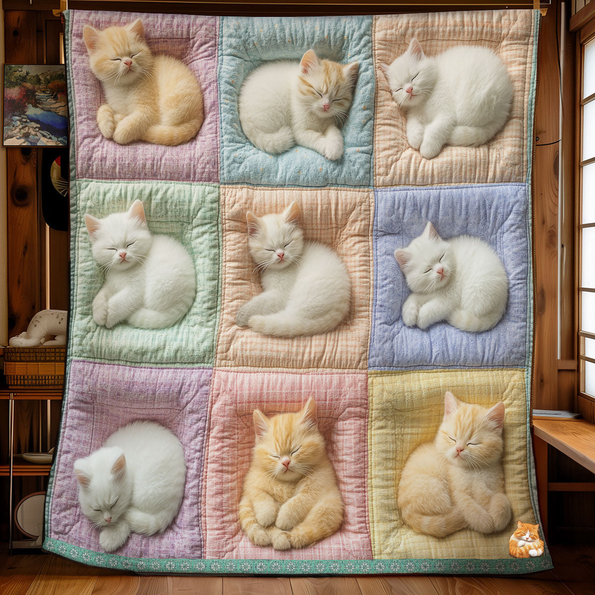 Rynx | Sleeping Cat Quilt