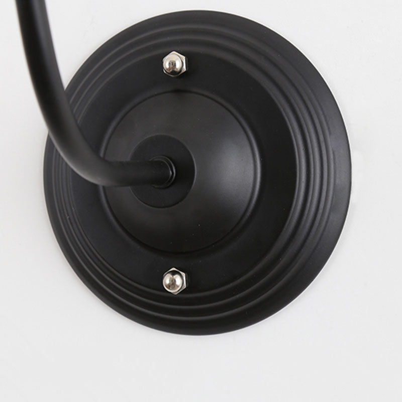Rynx | Metal Cylinder/Hexagonal Engaged Wall Lamp Farm 1 Lamp Restaurant Wall Mount Fixture in Black
