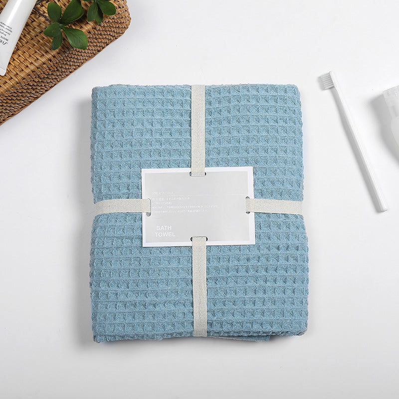 Rynx | Super absorbent breathable antibacterial waffle bath towel