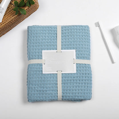 Rynx | Super absorbent breathable antibacterial waffle bath towel