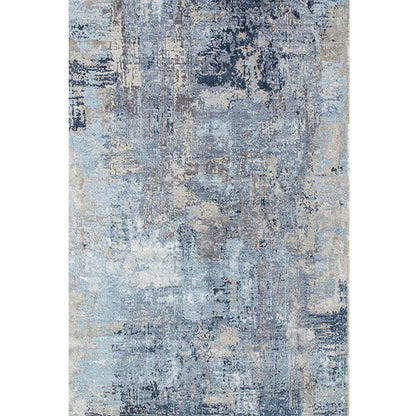 Rynx | Cyberpunk Home Rug Multicolor Distressed Look Rug Polypropylene Non-Slip Stain Resistant Washable Area Rug