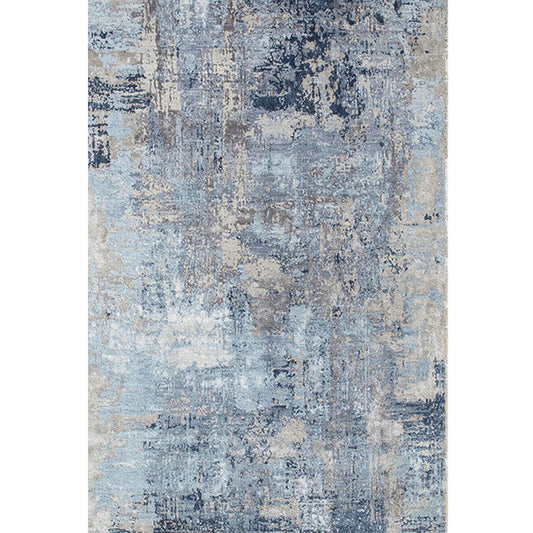 Rynx | Cyberpunk Home Rug Multicolor Distressed Look Rug Polypropylene Non-Slip Stain Resistant Washable Area Rug