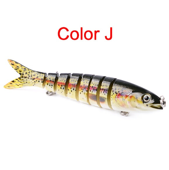 Rynx | Pike fishing lures Artificial Multi Jointed Sections Hard Bait Trolling Pike Carp Fishing Tools