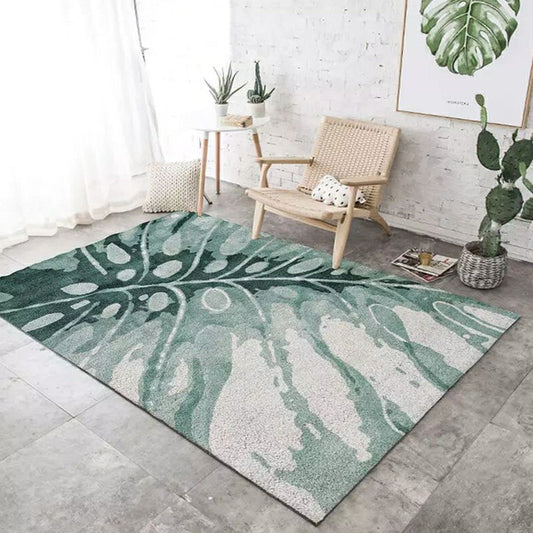 Rynx | Fashion Multi Color Geometric Rug Synthetics Nordic Area Carpet Pet Friendly Non-Slip Backing Machine Washable Rug for Lounge