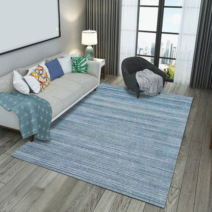 Rynx | Fashion Multi Color Geometric Rug Synthetics Nordic Area Carpet Pet Friendly Non-Slip Backing Machine Washable Rug for Lounge