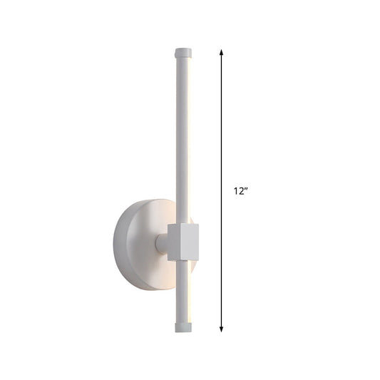 Rynx | Acrylic Wall Light Bar Simple LED Black/White Wall Mounted Lamp with Rotatable Design in Warm/White Light