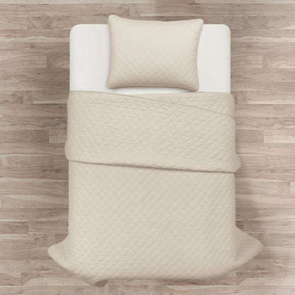 Rynx | Ava Diamond Plus Size Cotton Quilt Set
