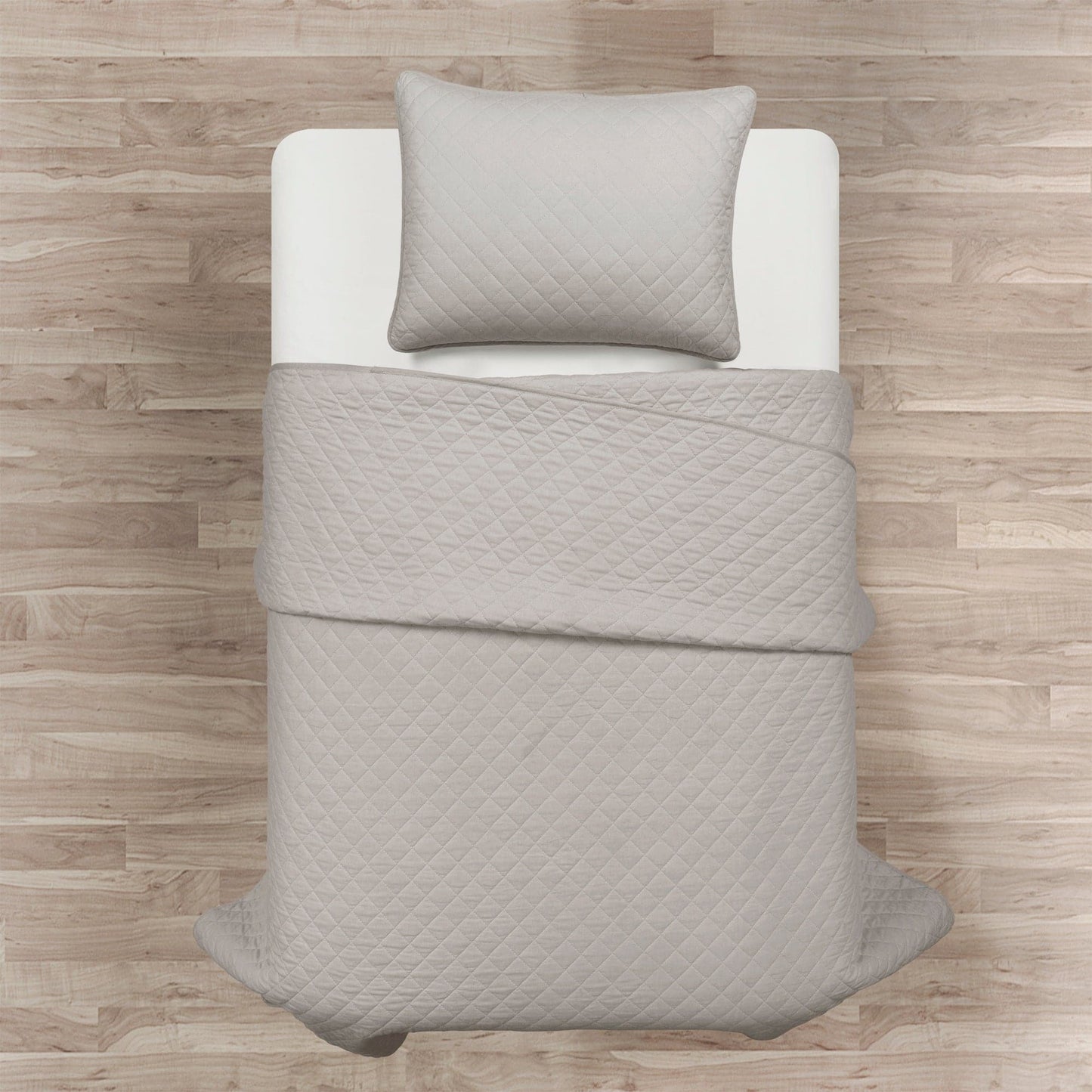 Rynx | Ava Diamond Plus Size Cotton Quilt Set