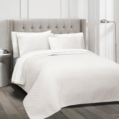 Rynx | Ava Diamond Plus Size Cotton Quilt Set