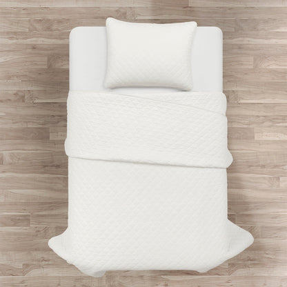 Rynx | Ava Diamond Plus Size Cotton Quilt Set
