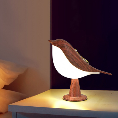 RYNX | Lamp - Rechargeable LED Bird lamp Brown