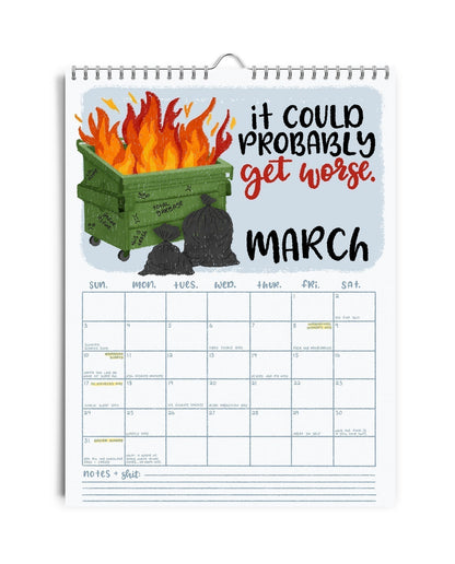 Rynx | CALENDAR FOR 2025 – DAMN IT AGAIN