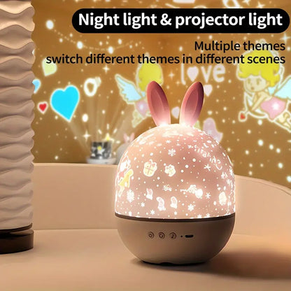 RYNX | Rabbit Star Projector for Magical Dream Evenings
