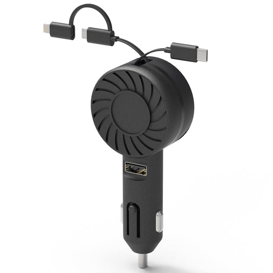 Rynx | 21W 3-in-1 Retractable Image Phone Charger