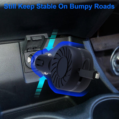 Rynx | 21W 3-in-1 Retractable Image Phone Charger