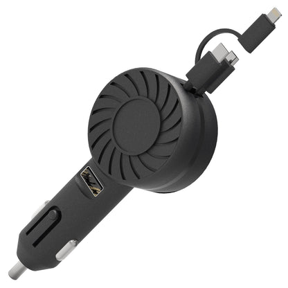 Rynx | 21W 3-in-1 Retractable Image Phone Charger