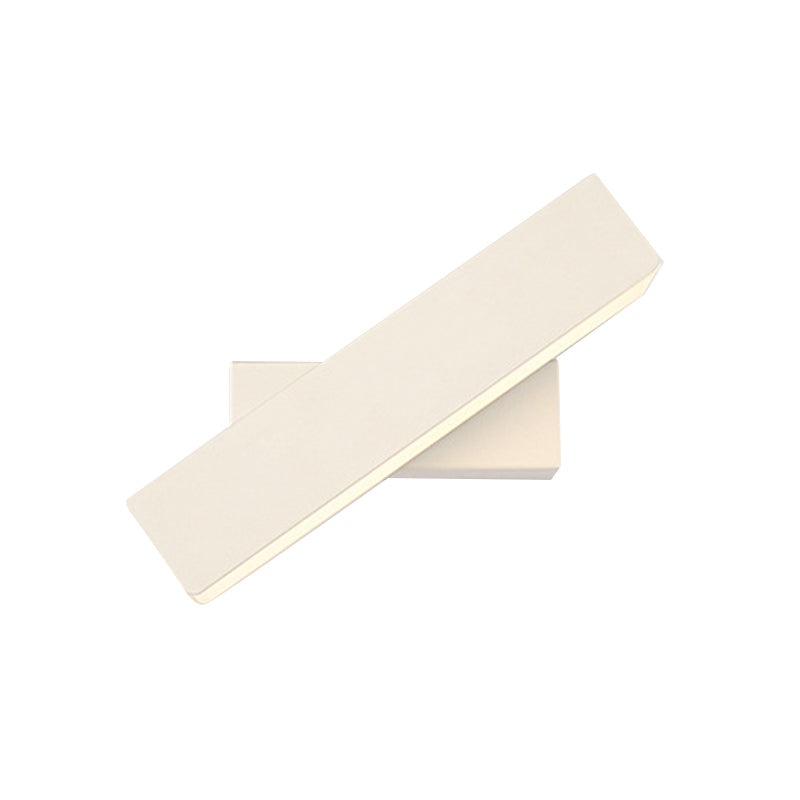 Rynx | Simple black/white linear LED wall outdoor light rotatable acrylic wall light in warm/white light