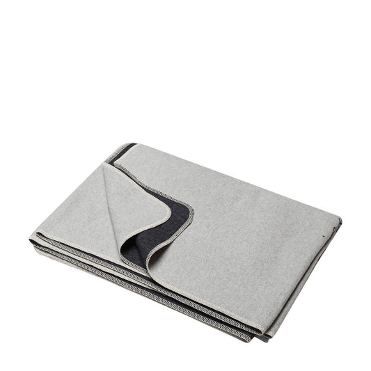 Rynx | Nordic Flannel Blanket No time to hurry Gray