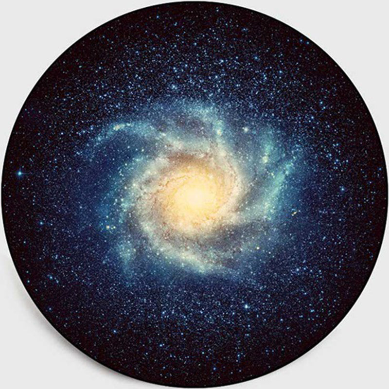 Rynx | Colorful Children's Room Rug Contemporary Space 3D Printed Carpet Polyester Non-Slip Washable Rug