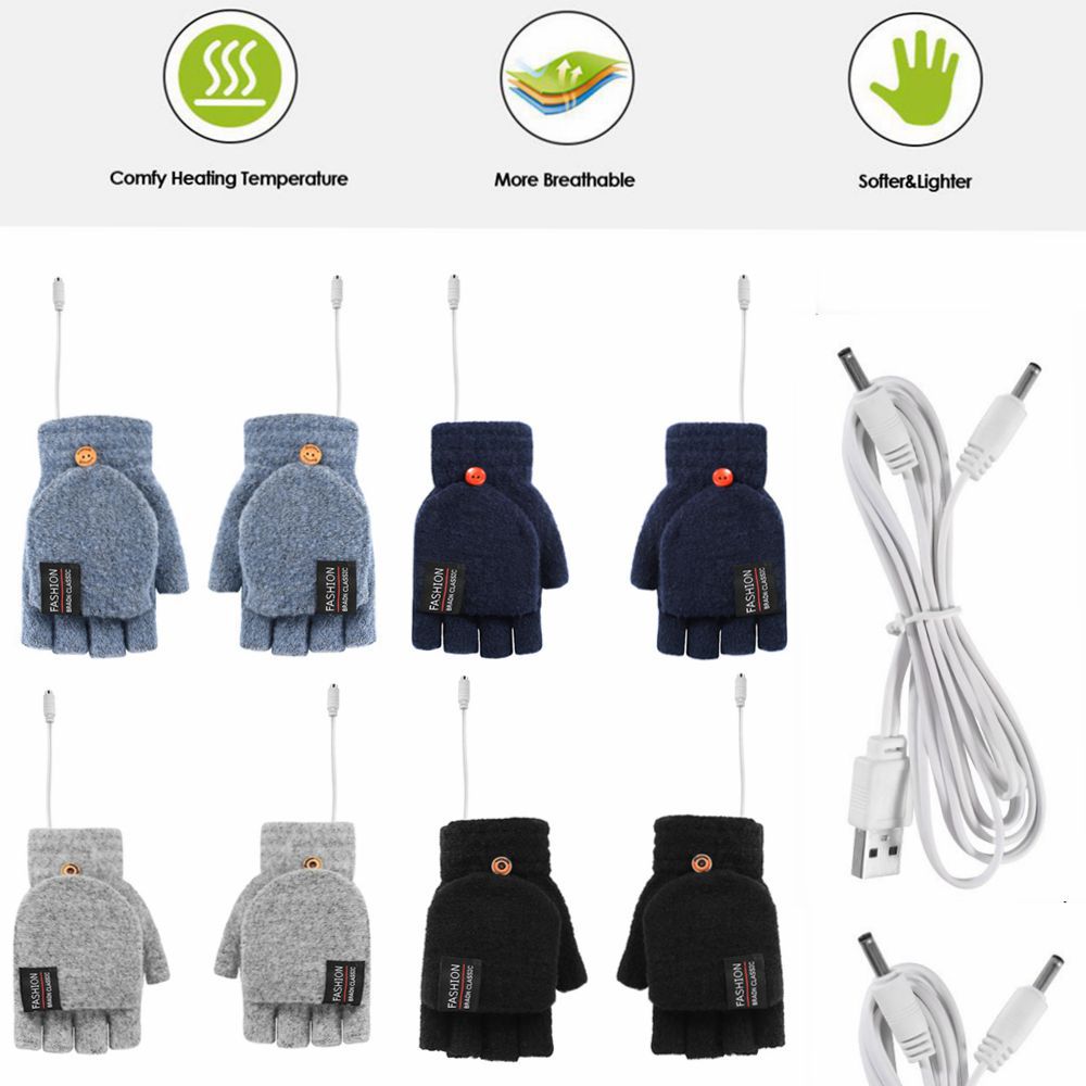 RYNX | Double-Sided Electrically Heated Gloves With Usb Connection