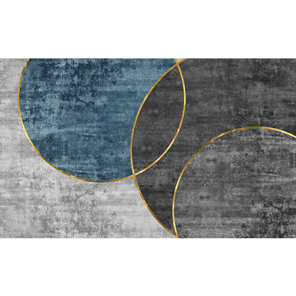 Rynx | Western Bedroom Rug Multicolor Color Block Indoor Rug Cotton Blend Pet-Friendly Non-Slip Rug