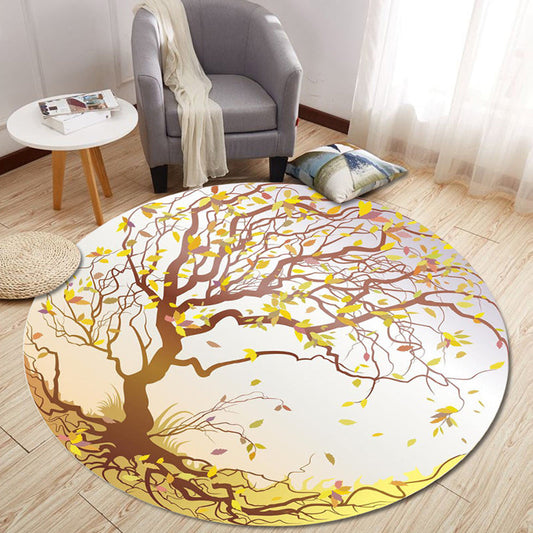 Rynx | Multi Color Modern Rug Polyster Geometric Print Area Carpet Pet Friendly Non-Slip Rug for Home Decor