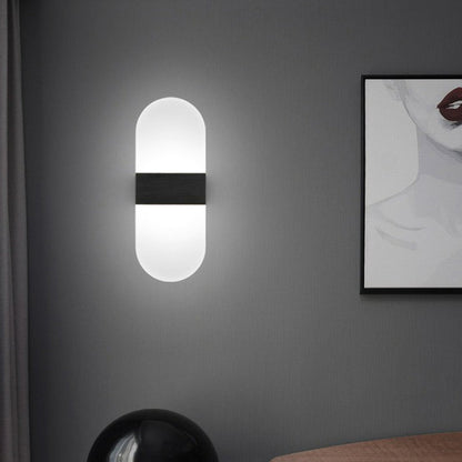 Rynx | Acrylic Geometric Wall Scone Lamp Modern Style LED Wall Lighting Fixture for Bed Sides
