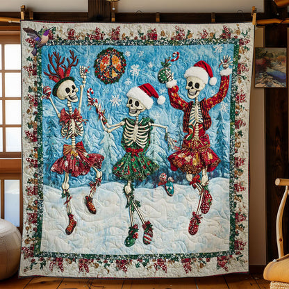Rynx | Holiday Joy Skeleton Blanket